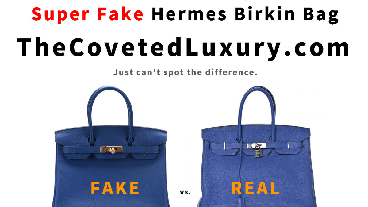 hermes birkin bag fake vs real