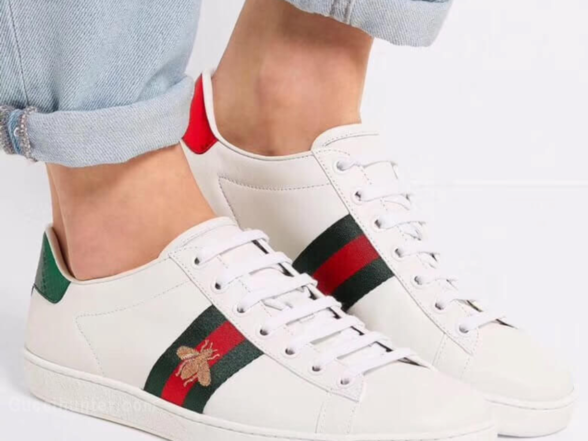 Gucci Ace Embroidered White - DreamPurses