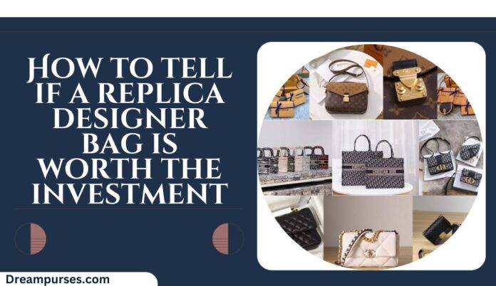 How to tell if a replica designer bag is worth the investment