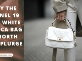 Why the Chanel 19 Flap Replica White Bag is worth the splurge